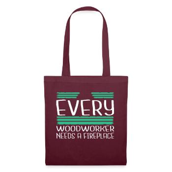 funshirt génial sabrina charpentier tshirts - Sac en tissu - bordeaux - Devant