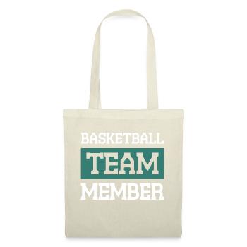 Équipe de basket-ball - Sac en tissu - nature - Devant