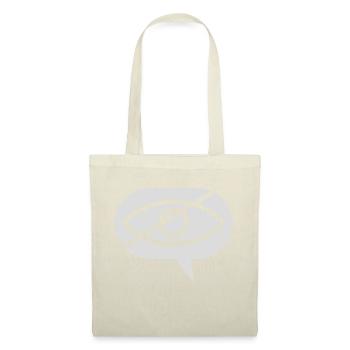 Interdit de regarder la bulle oculaire - Sac en tissu - nature - Devant