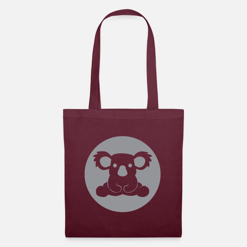 KOALA BEAR - Australia - Stoffbeutel - Burgunderrot