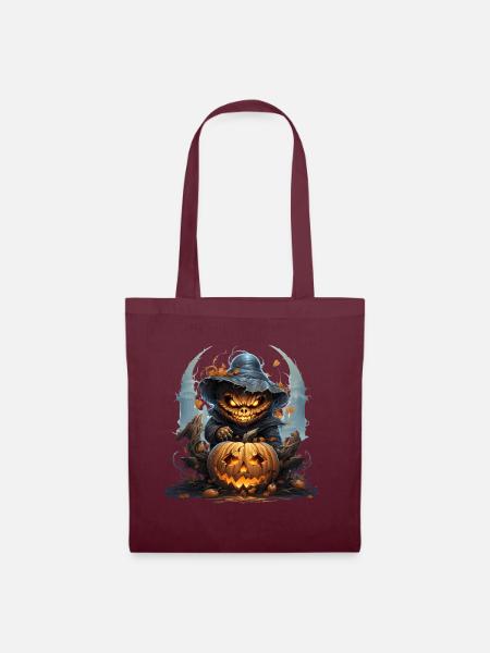 Pumpkin - Stoffbeutel - Burgunderrot