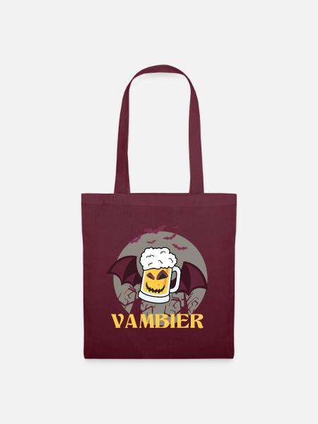 Vambier - Stoffbeutel - Burgunderrot