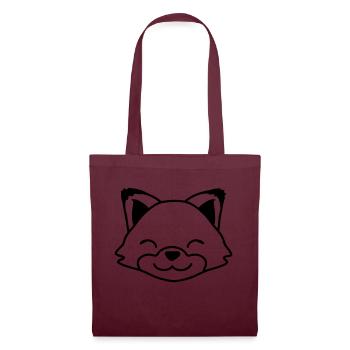 Fox Red Fox Wild Animal Clever Forest Inhabitants - Tote Bag - burgundy - Front