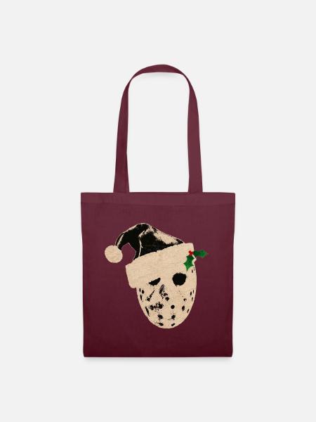SANTA JASON - Stoffbeutel - Burgunderrot