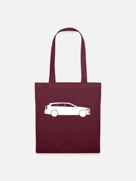 V90R station wagon - Tote Bag - burgundy