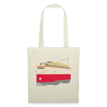 Hamburg tram - Tote Bag - nature - Front