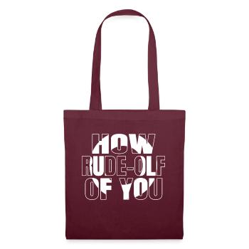 awesome beach jokes funny gym couples funny - Stoffbeutel - Burgunderrot - Vorne
