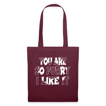 avogato present persian cat avacato - Tote Bag - burgundy - Front