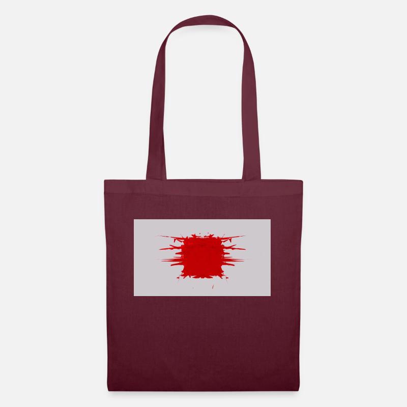 Shard Cube - Tote Bag - burgundy