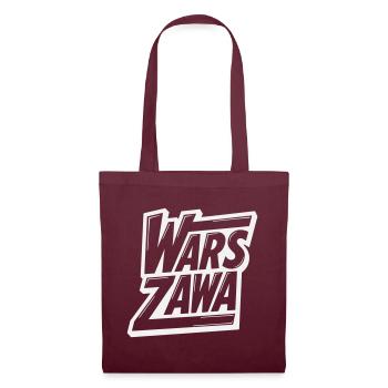 Warsaw, Warsaw Logo - Tote Bag - burgundy - Front