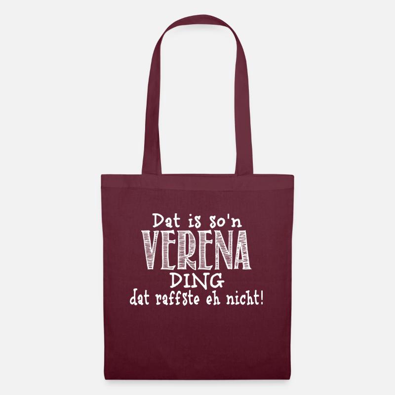 verena - Stoffbeutel - Burgunderrot