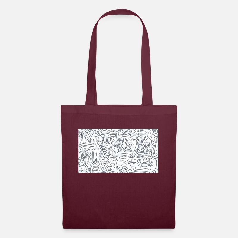 Subtilités de ce qui se passe - Sac en tissu - bordeaux