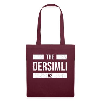 Dersim 62 Türkei Turkiye Geschenk Urlaub TR Türk - Stoffbeutel - Burgunderrot - Vorne