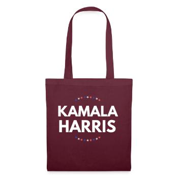 Kamala Harris for pre| Kamala Harris i'm speaking - Stoffbeutel - Burgunderrot - Vorne