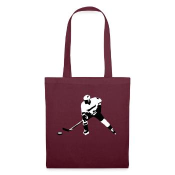 Ice hockey - Tote Bag - burgundy - Front
