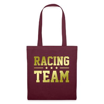 Racing Team - Tote Bag - burgundy - Front