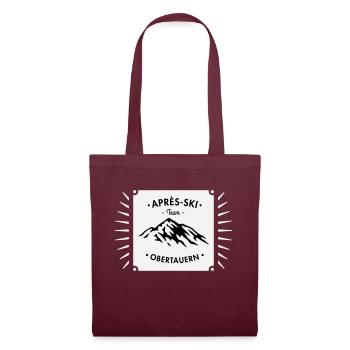 Après-Ski Obertauern - Tote Bag - burgundy - Front