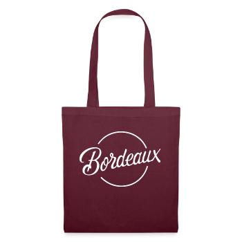 Bordeaux - Sac en tissu - bordeaux - Devant
