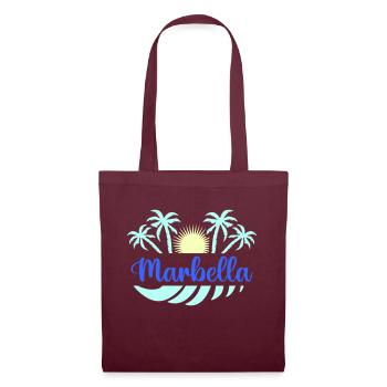 Marbella - Tote Bag - burgundy - Front