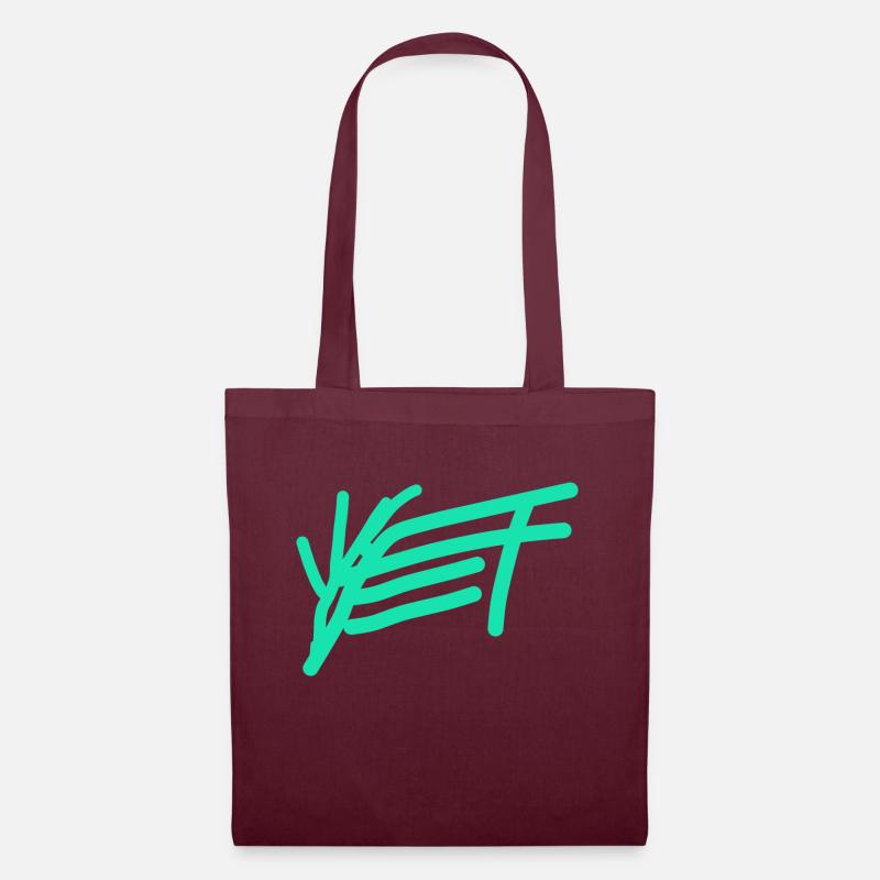 YEET Minimal - Stoffbeutel - Burgunderrot