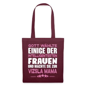 Vizsla - Magyar Vizsla - Stoffbeutel - Burgunderrot - Vorne