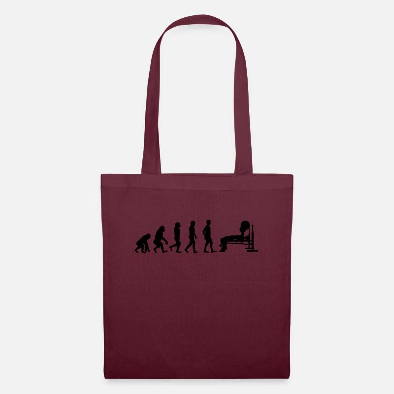 Evolution Fitness - Tote Bag - burgundy