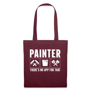 Love Painting Creativity Art Lifestyle Geschen - Tote Bag - burgundy - Front