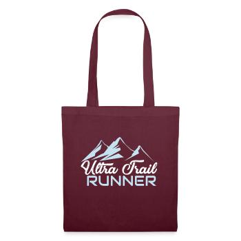 Coureur Ultra Trail - Sac en tissu - bordeaux - Devant