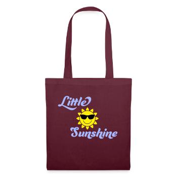 Little Sunshine - Stoffbeutel - Burgunderrot - Vorne