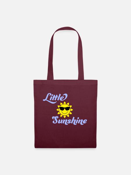 Little Sunshine - Stoffbeutel - Burgunderrot