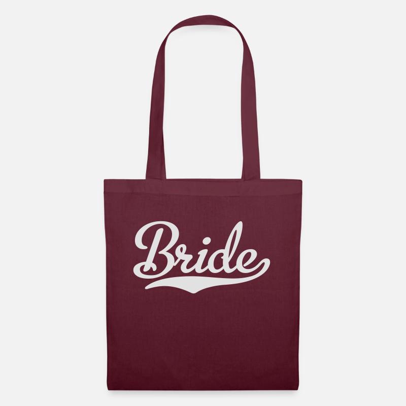 Bride - Stoffbeutel - Burgunderrot