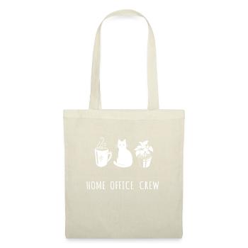 Home Office Crew - Stoffbeutel - Natur - Vorne