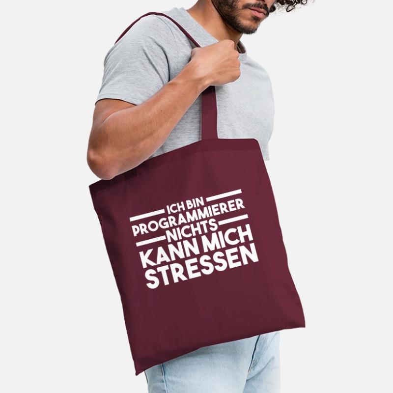 Programmieren Entwickler Coder Programmierer Stoffbeutel