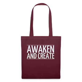 quote birthday present seeking enlightenment - Tote Bag - burgundy - Front