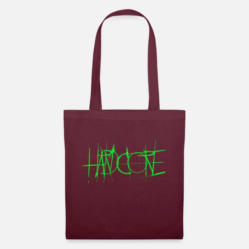 Hardcore - Tote Bag - burgundy