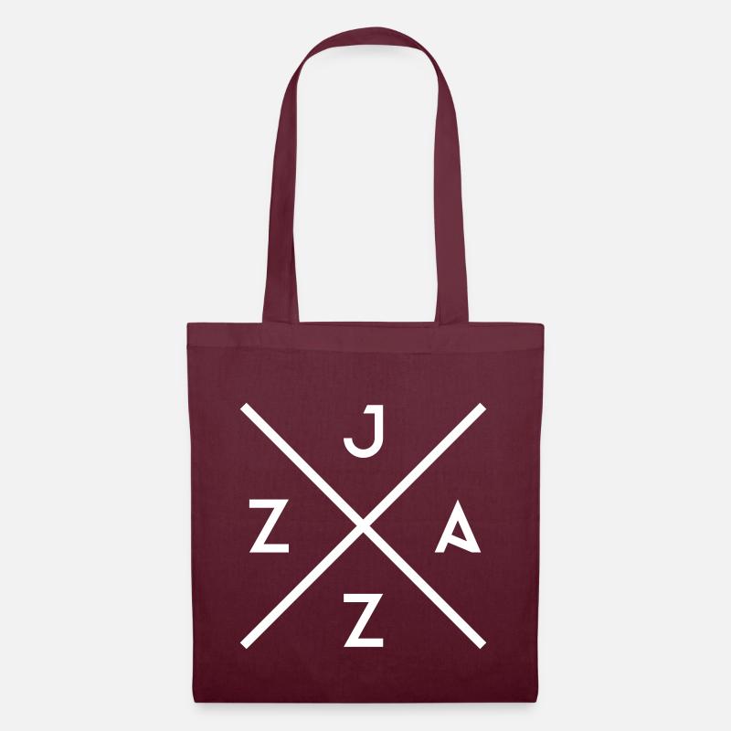 JAZZ X - Stoffbeutel - Burgunderrot