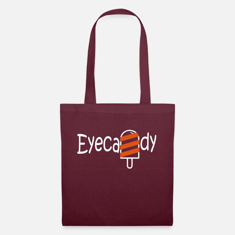 Eyecandy - Tote Bag - burgundy