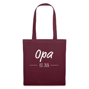 Opa2026 - Tote Bag - burgundy - Front