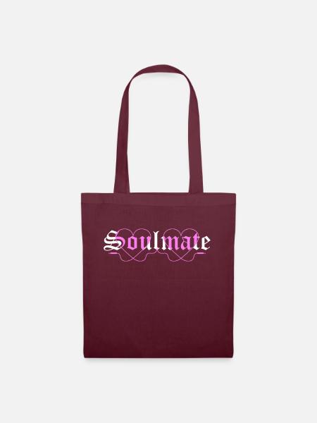 Soulmate - Stoffbeutel - Burgunderrot