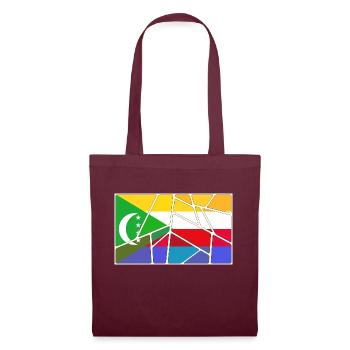 Comoros - Tote Bag - burgundy - Front