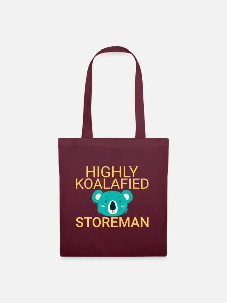 Storeman Koalafied - Stoffbeutel - Burgunderrot
