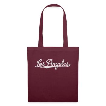 Los Angeles - Tote Bag - burgundy - Front
