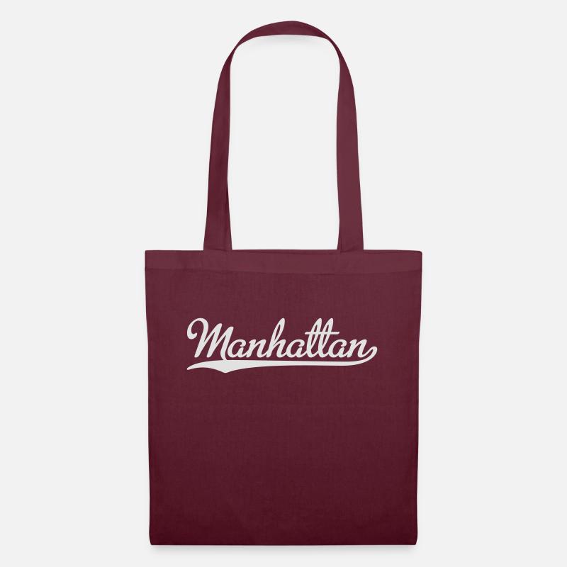 Manhattan - Tote Bag - burgundy