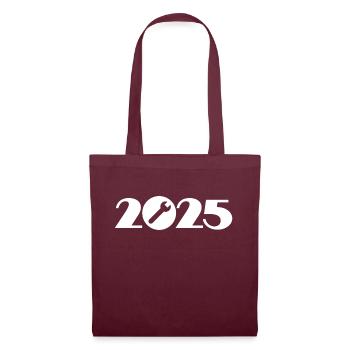 Constructeur 2025, Rénovation 2025, Artisan 2025 - Sac en tissu - bordeaux - Devant
