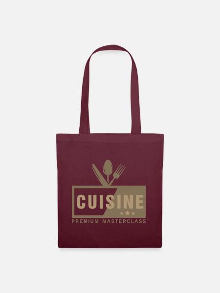 Cuisine Premium Masterclass - Stoffbeutel - Burgunderrot