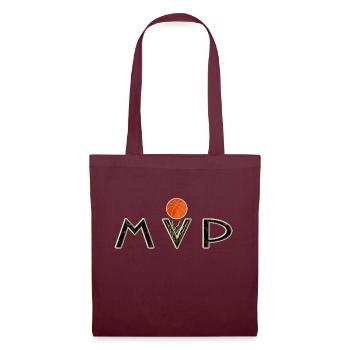 Basketball meilleur joueur - Sac en tissu - bordeaux - Devant