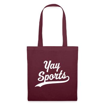 Yay Sports - Sac en tissu - bordeaux - Devant