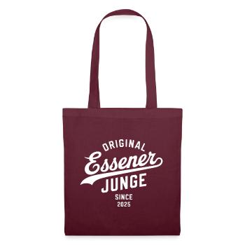 Real Essen Hoodie Food Shirt Mug Romper - Tote Bag - burgundy - Front