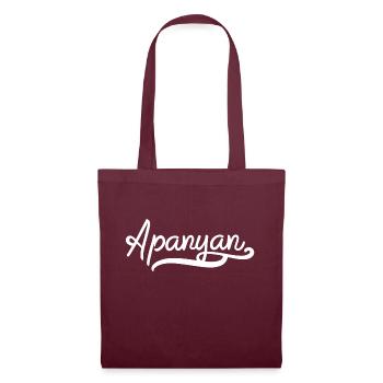 Apanyan - Sac en tissu - bordeaux - Devant