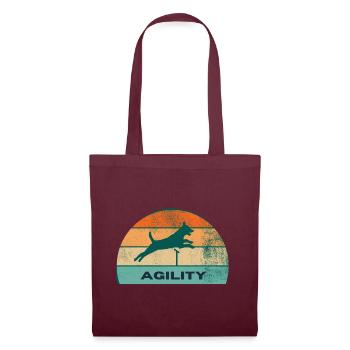 Sports canins - agility - Sac en tissu - bordeaux - Devant